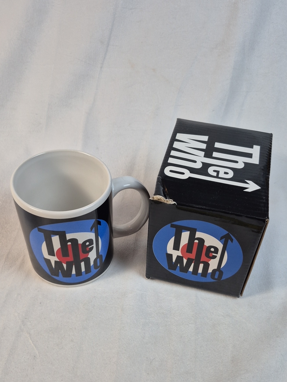 The Who Coffee Mug Rock Express 2009 - Band Logo Cup w/ Box 11oz